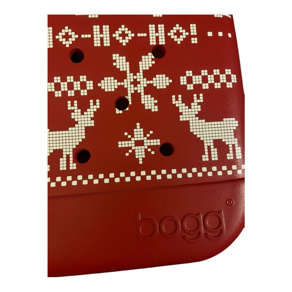 NWT Bogg Bag Original Tote color Ugly Red Sweater - Picture 5 of 11
